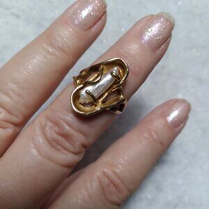 Gold Fresh Water Pearl Ring